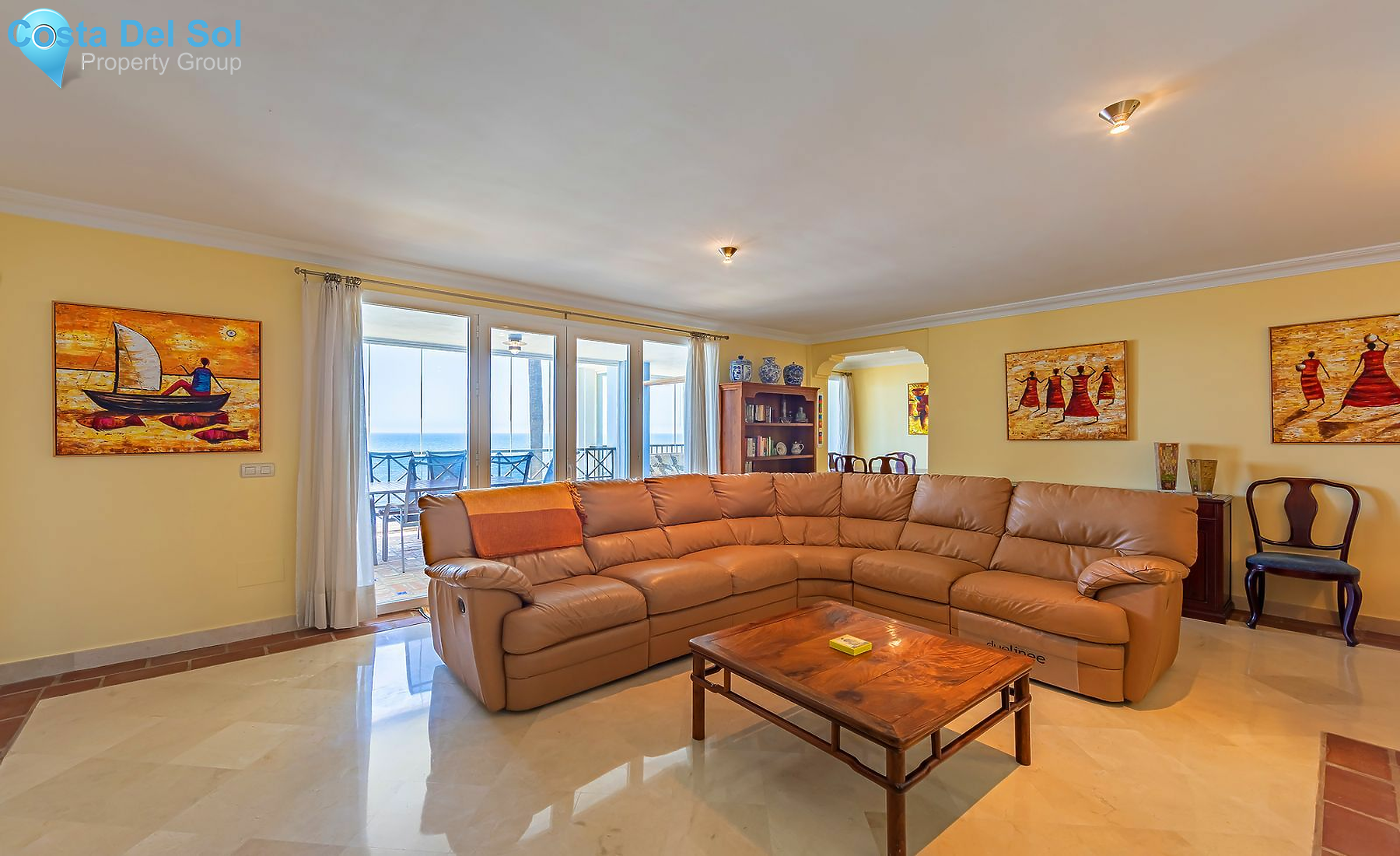 Middle Floor Apartment in Casares Playa-1136174