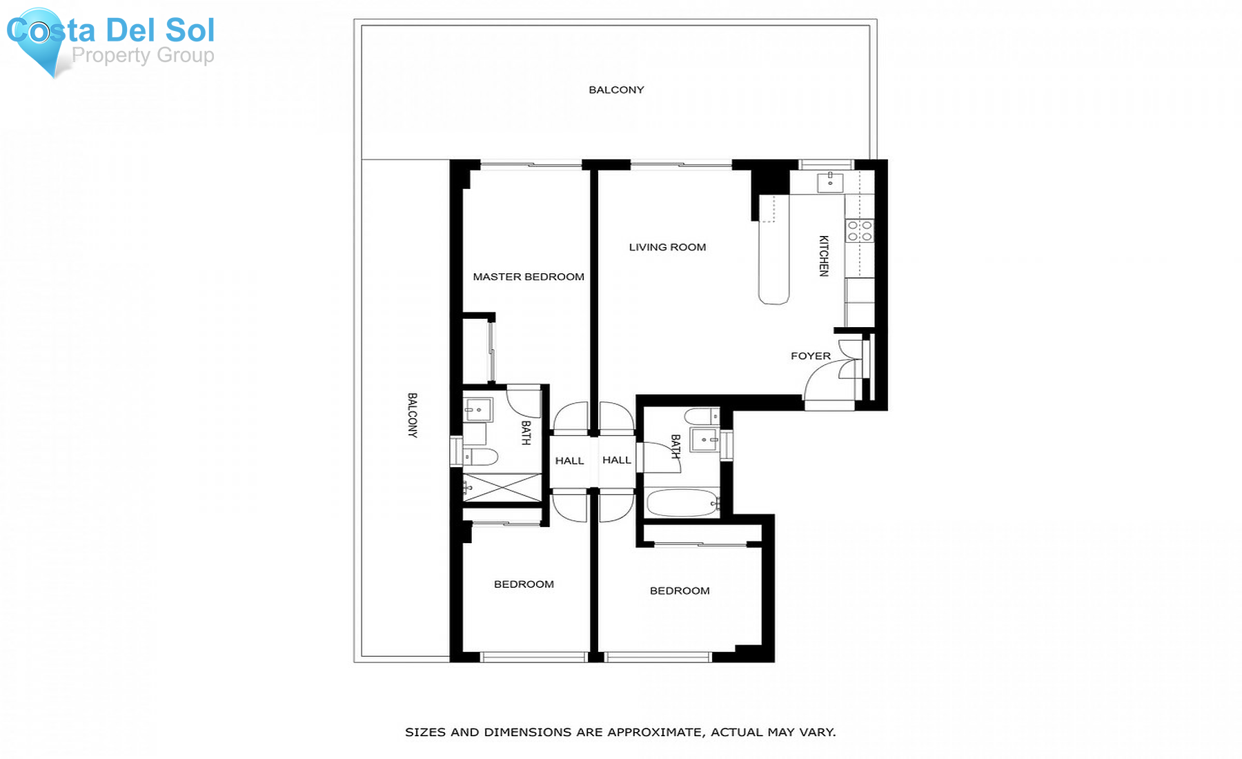 Middle Floor Apartment in Estepona-1241113