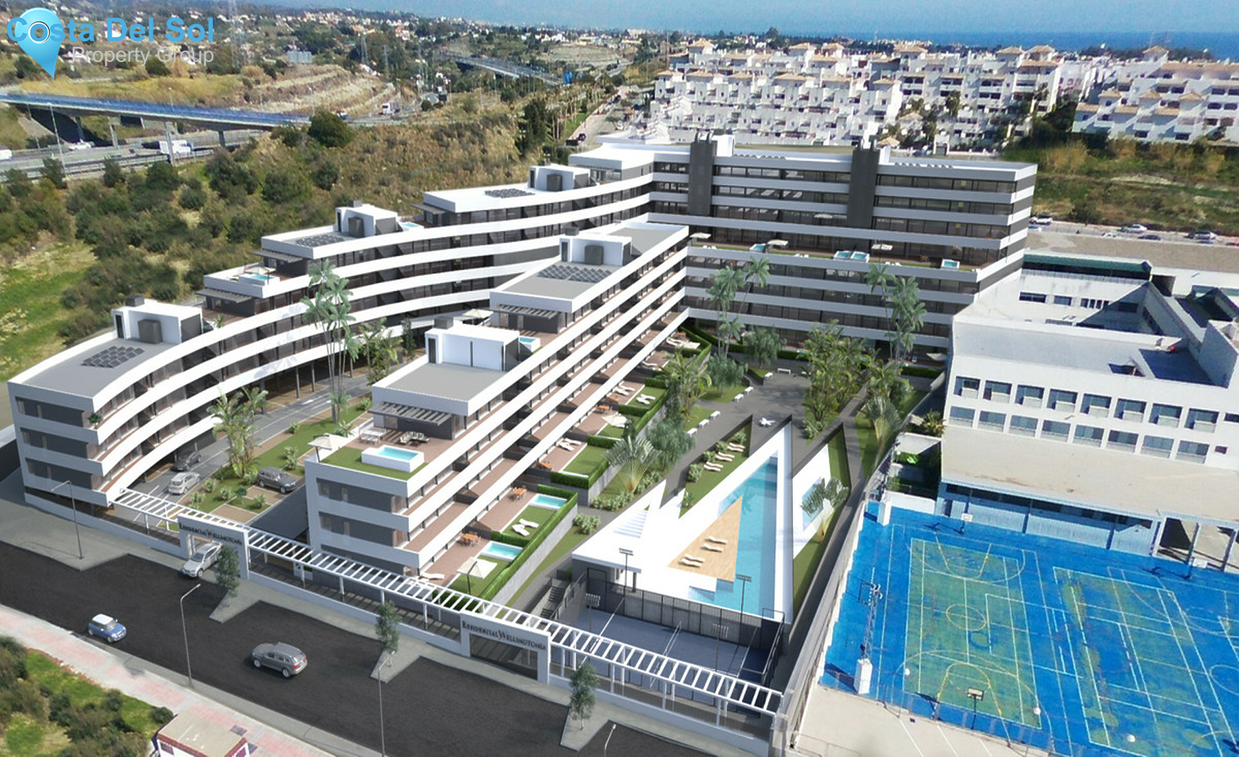 Middle Floor Apartment in Estepona