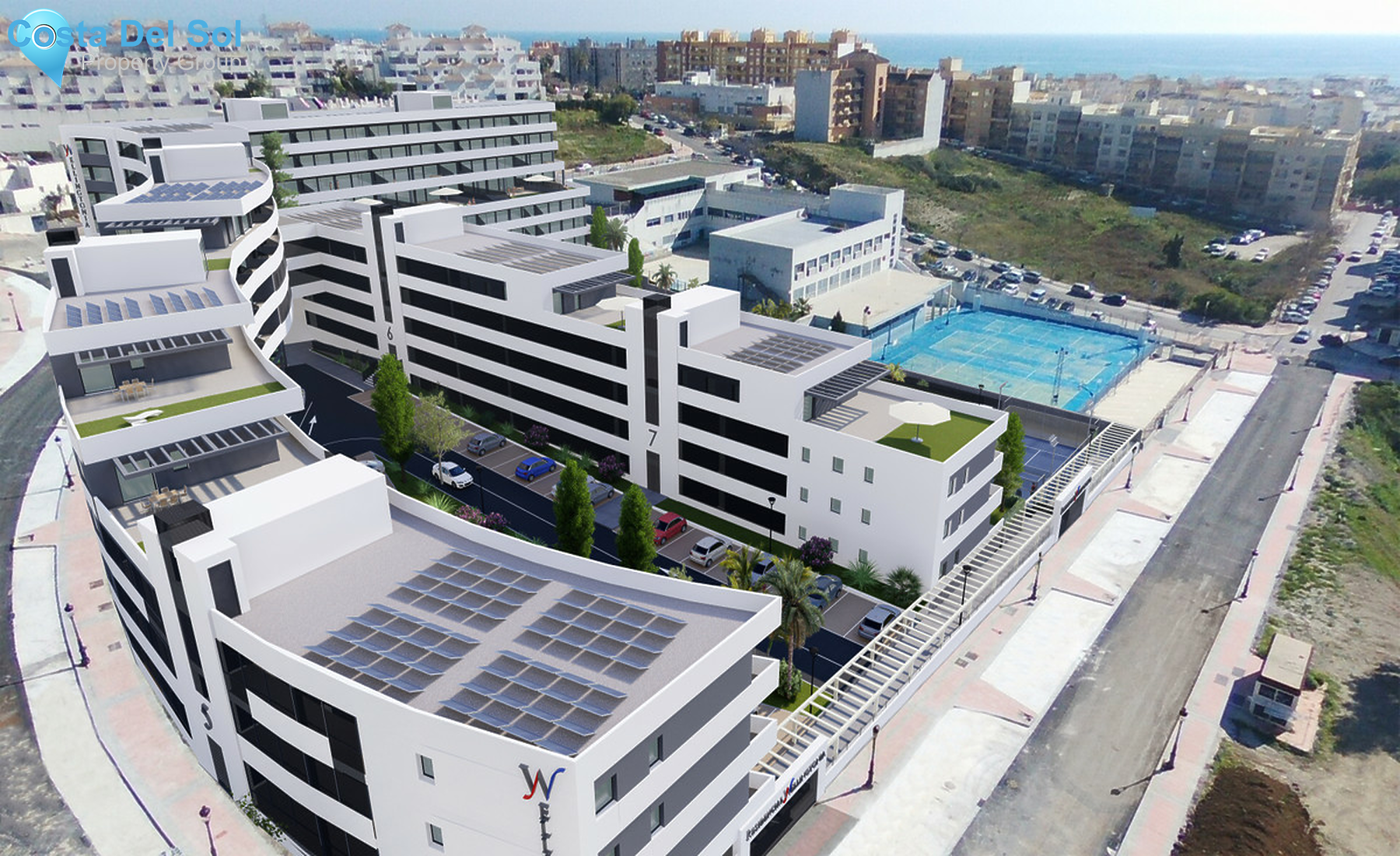 Middle Floor Apartment in Estepona-1351837