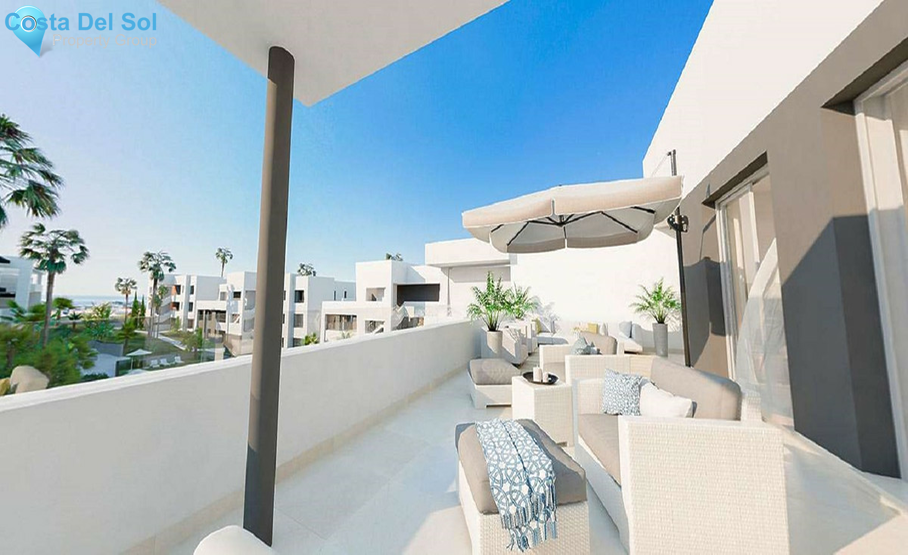 Middle Floor Apartment in Estepona-1352947