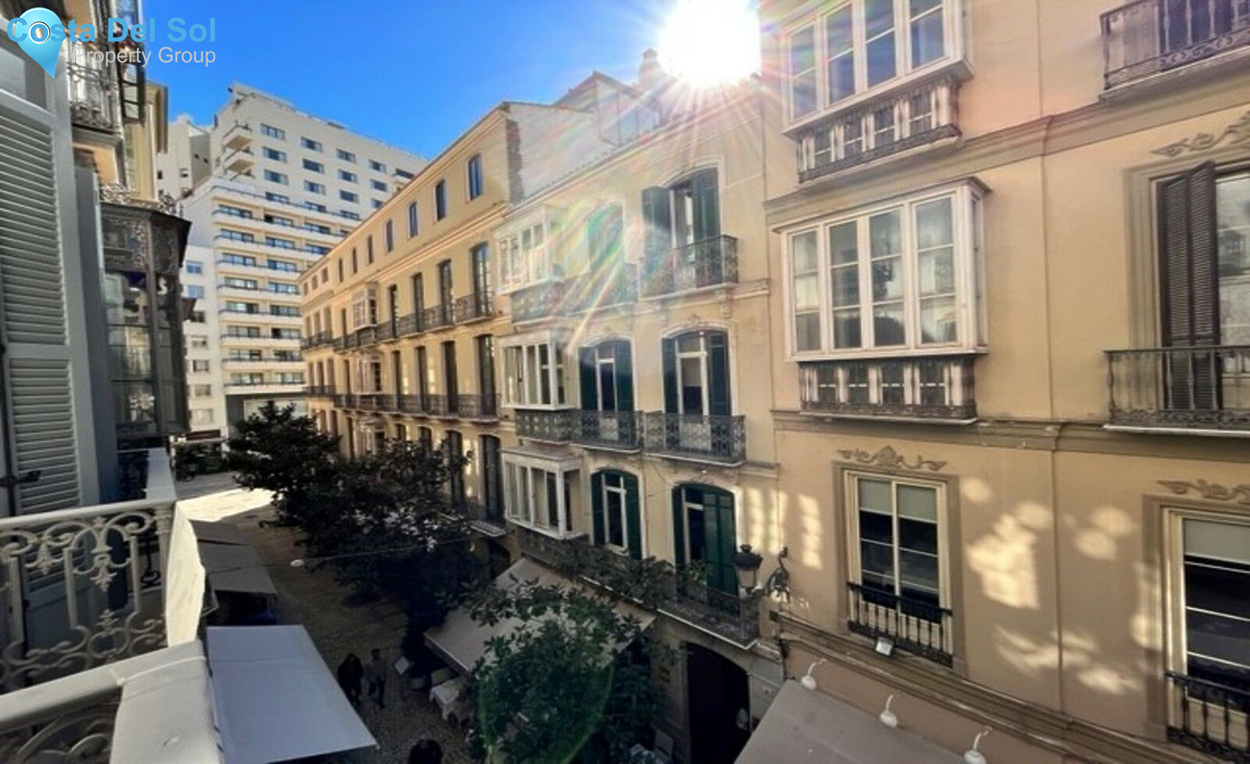 Middle Floor Apartment in Malaga Centro