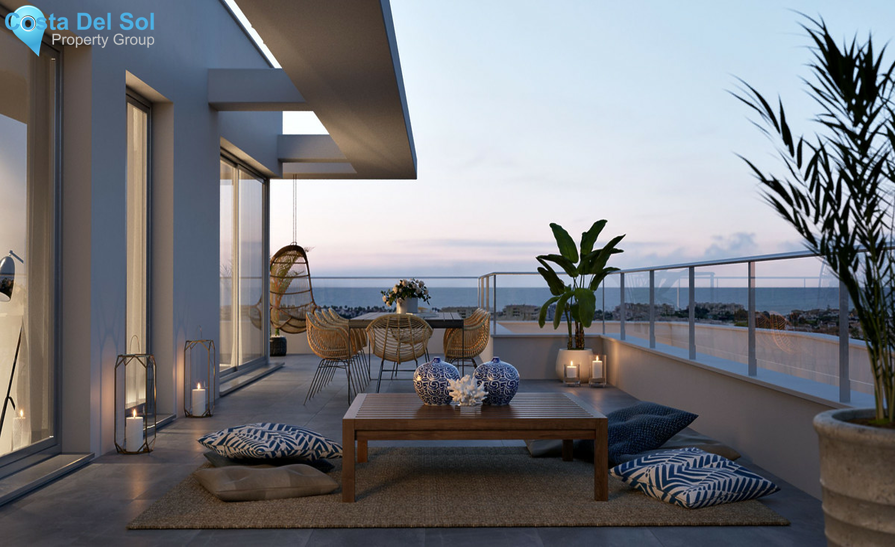 Middle Floor Apartment in Mijas Costa-1379082