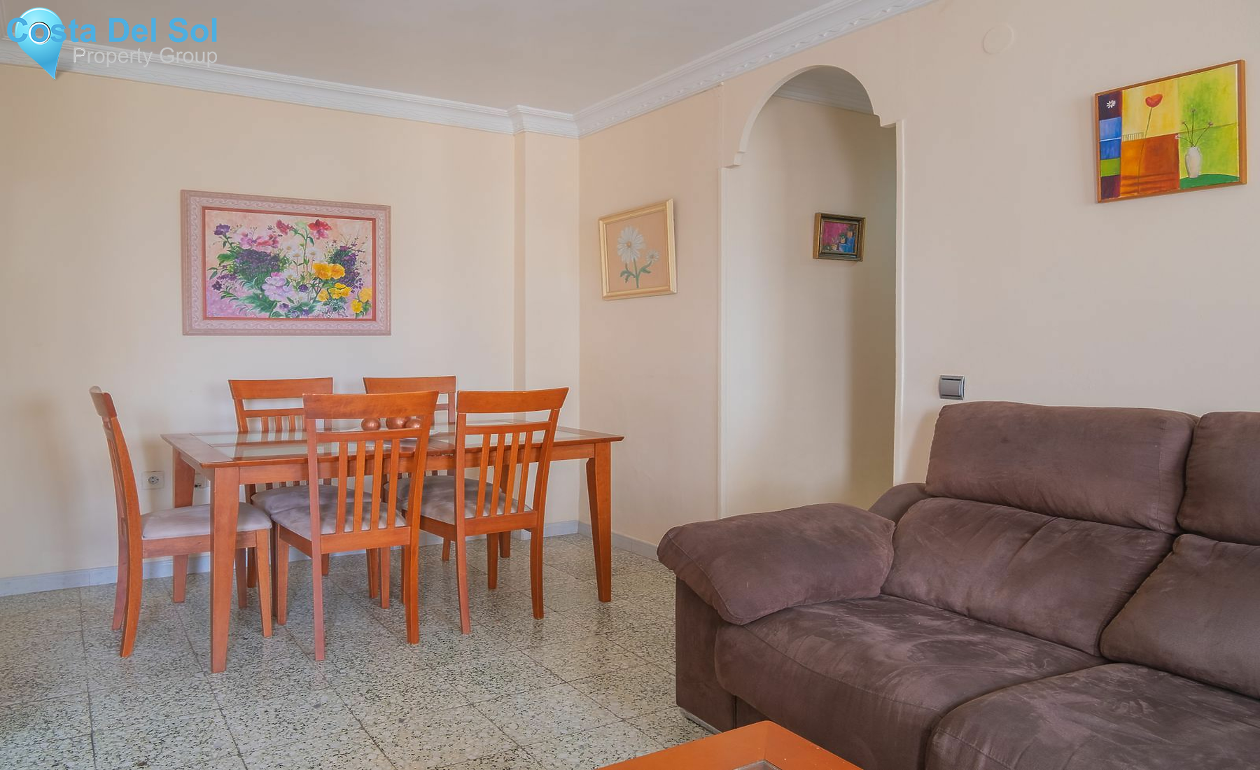 Middle Floor Apartment in Málaga-1128556