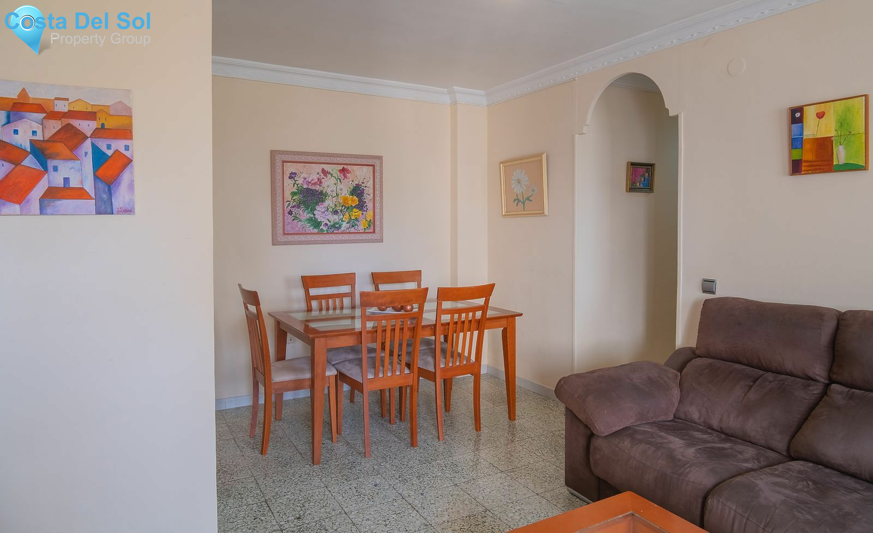 Middle Floor Apartment in Málaga-1128554