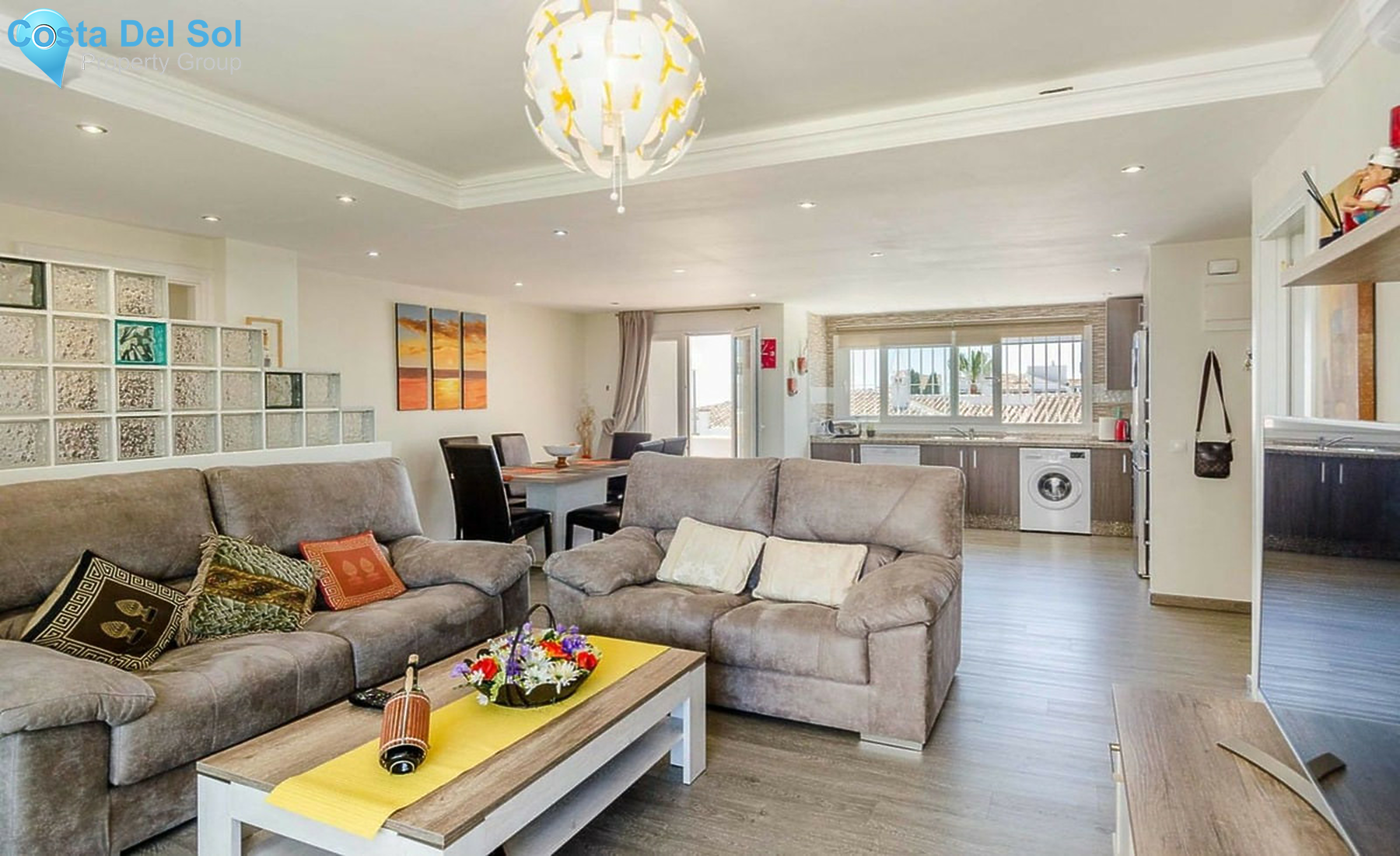 Middle Floor Apartment in Riviera del Sol-1271920