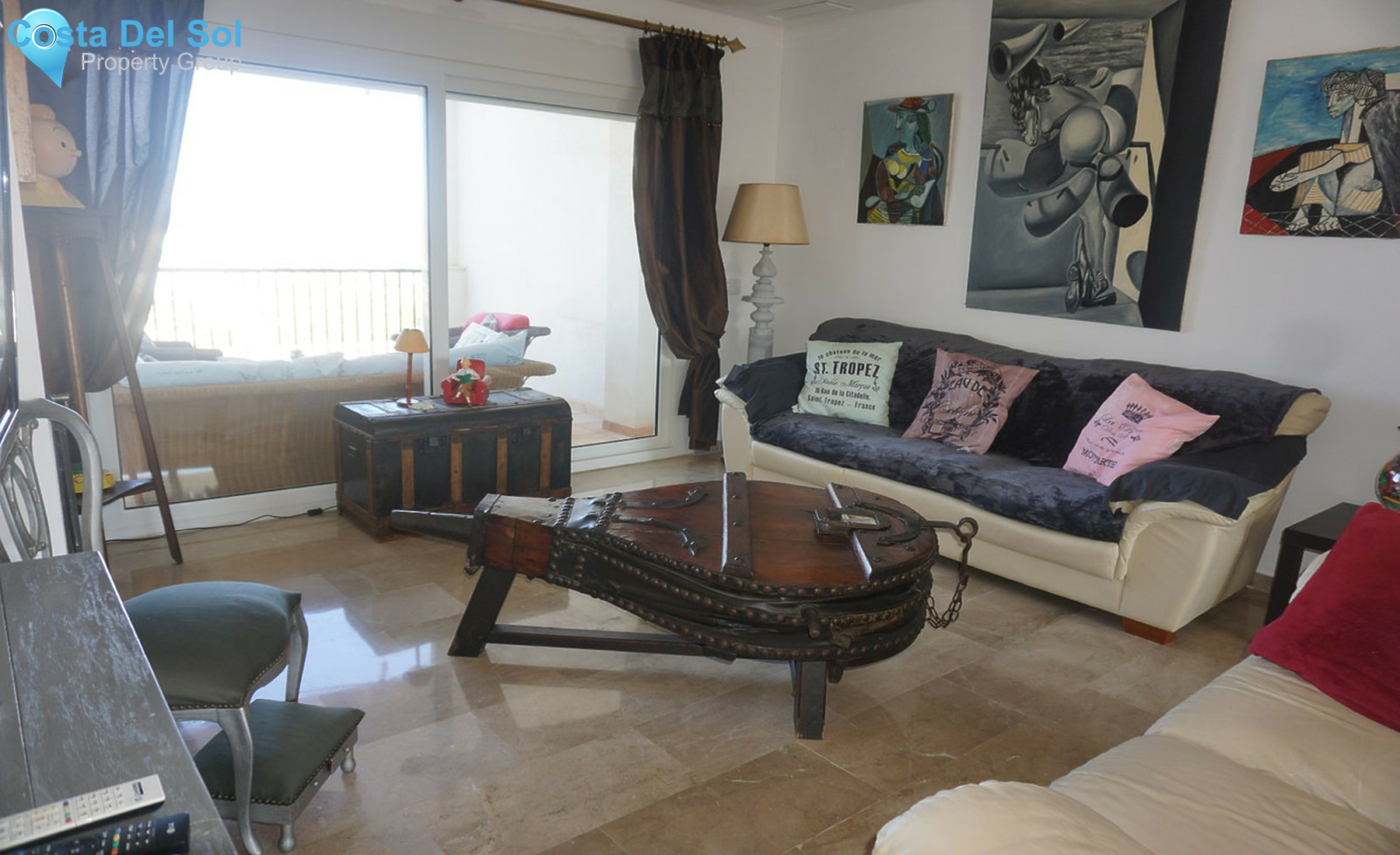 Middle Floor Apartment in Riviera del Sol-1329116