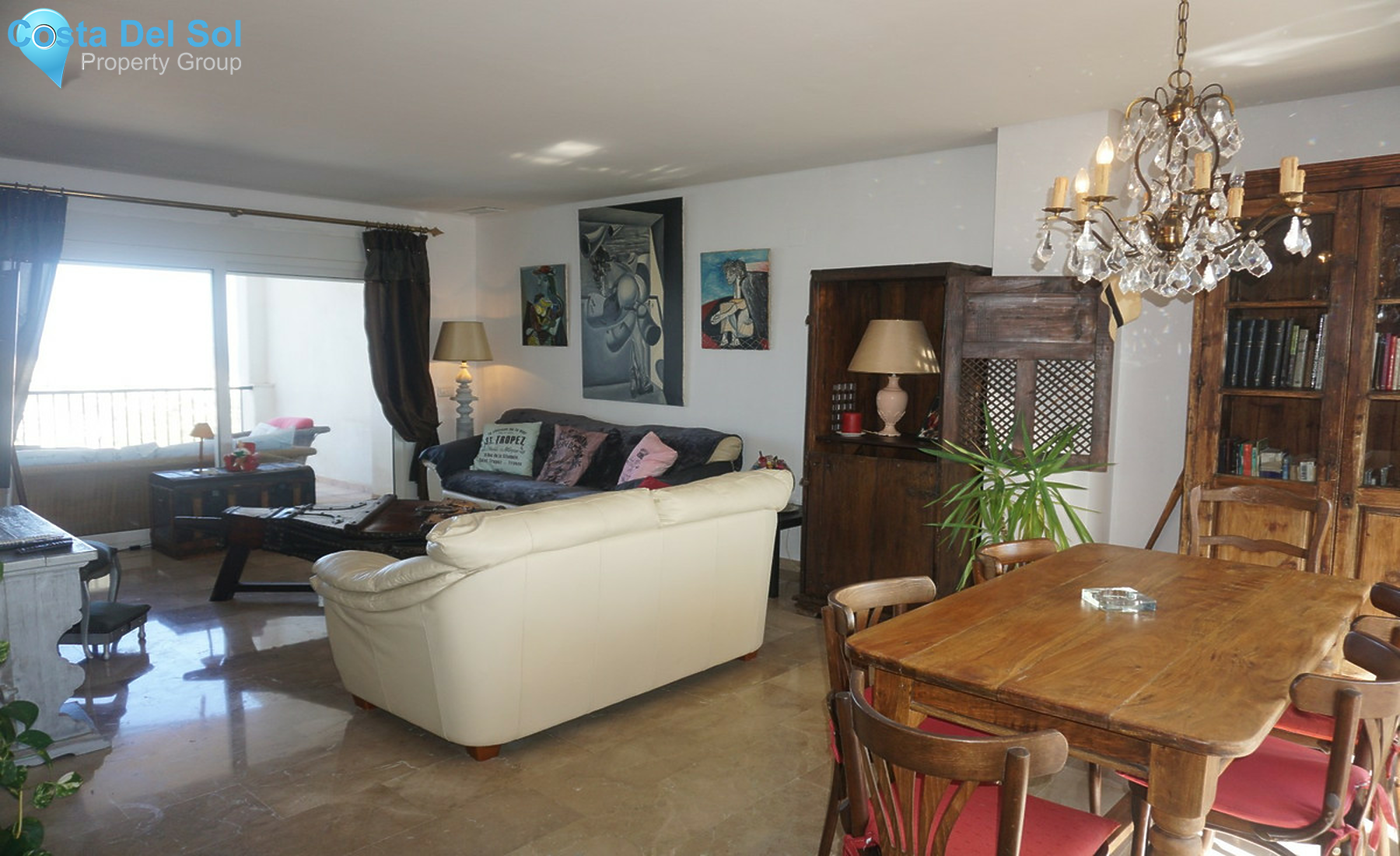 Middle Floor Apartment in Riviera del Sol-1329120