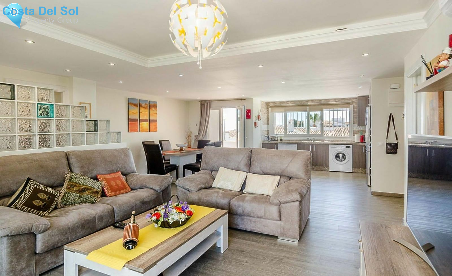 Middle Floor Apartment in Riviera del Sol-1163727