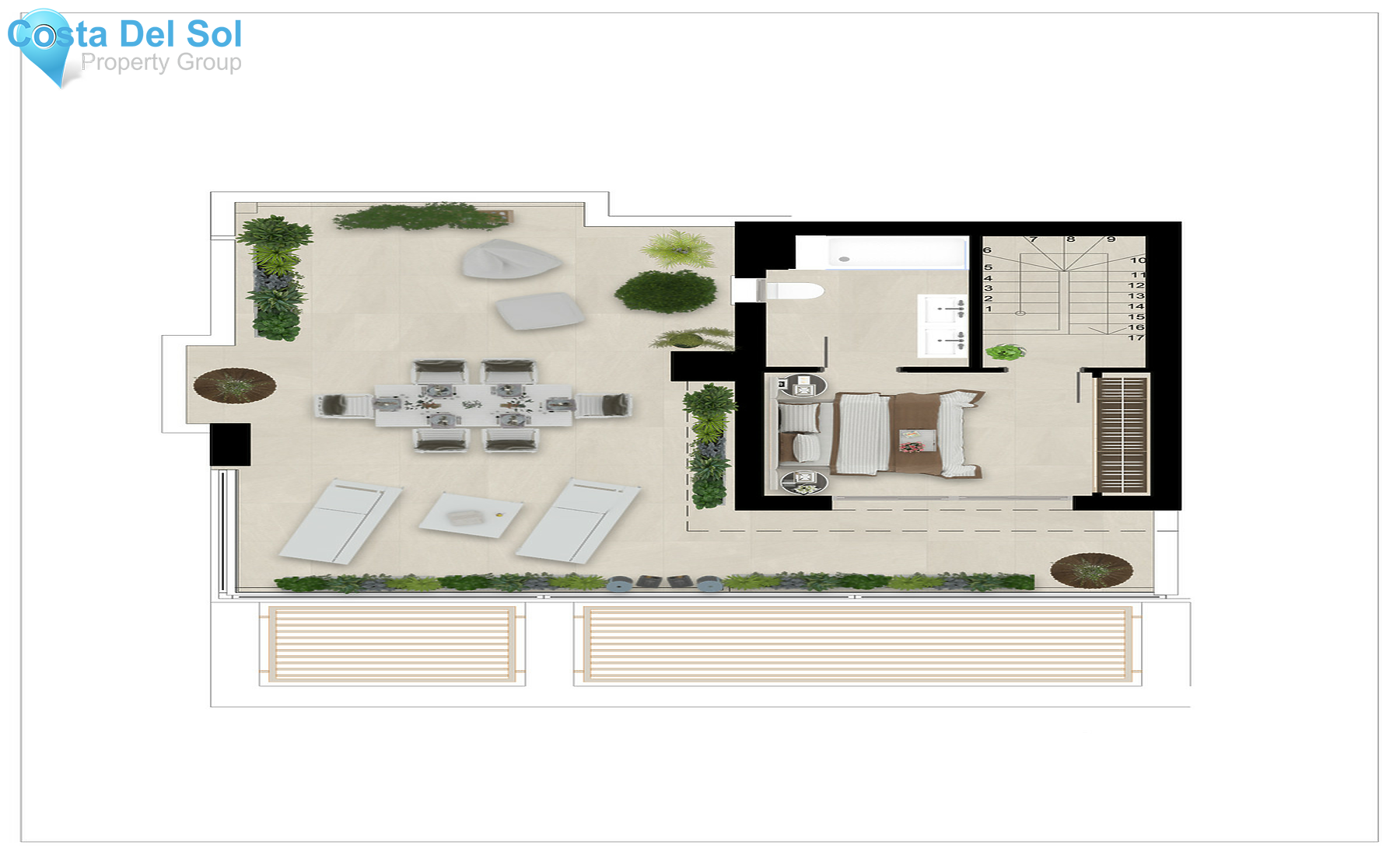 Middle Floor Apartment in San Roque-1351003