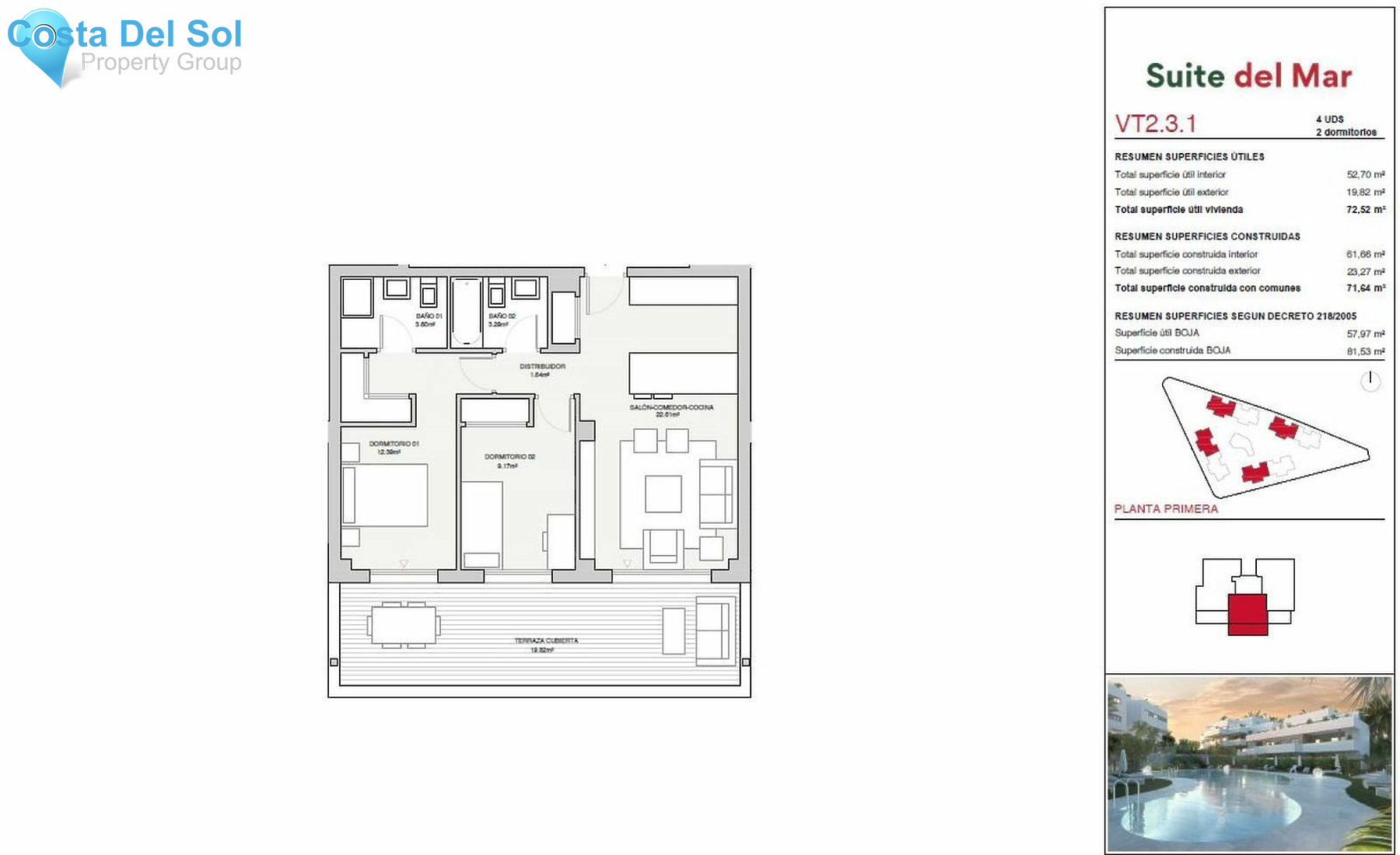 Middle Floor Apartment in Torre del Mar-1152383