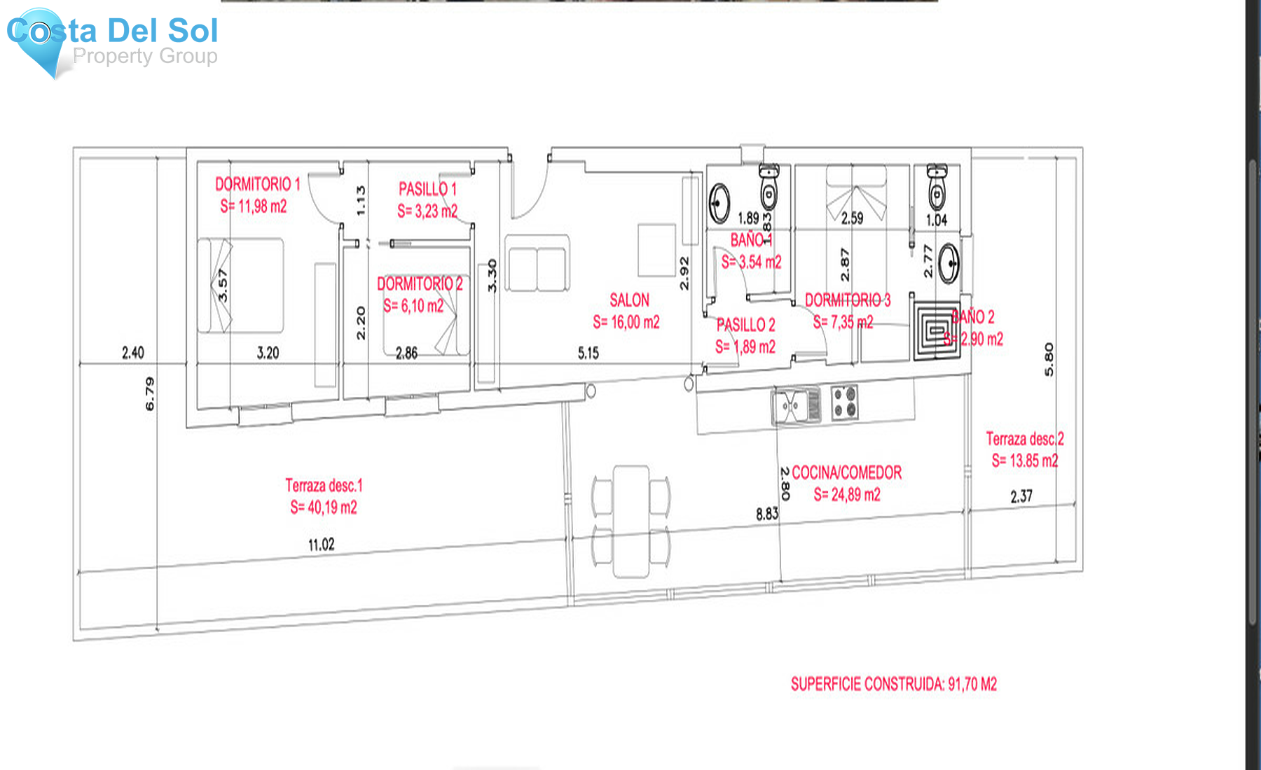 Penthouse in Los Boliches