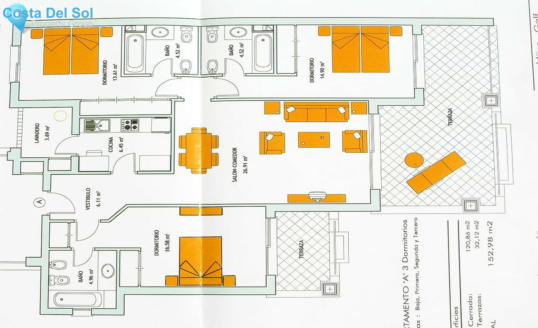 Penthouse in Mijas Golf