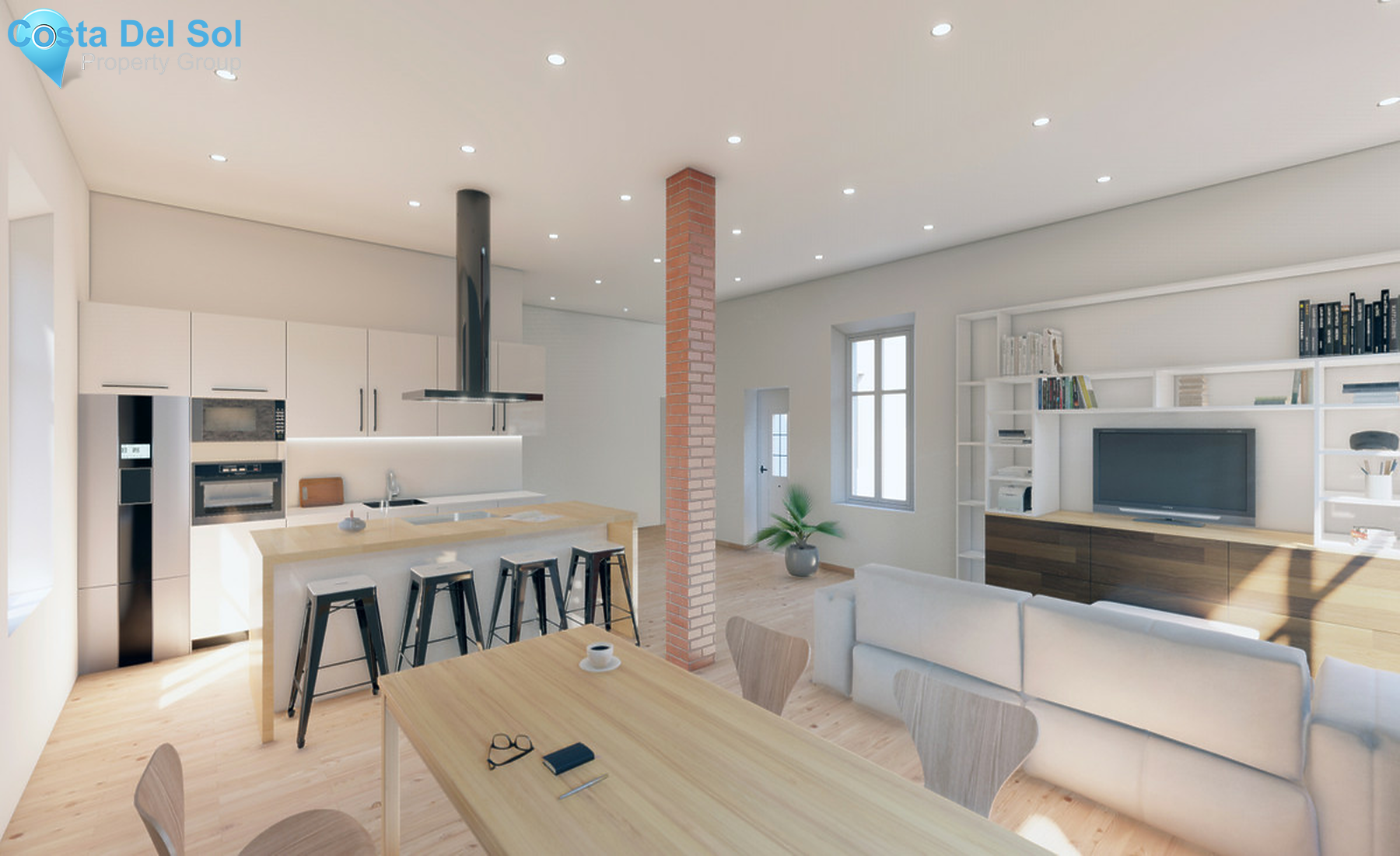 Top Floor Apartment in Malaga Centro-1415113