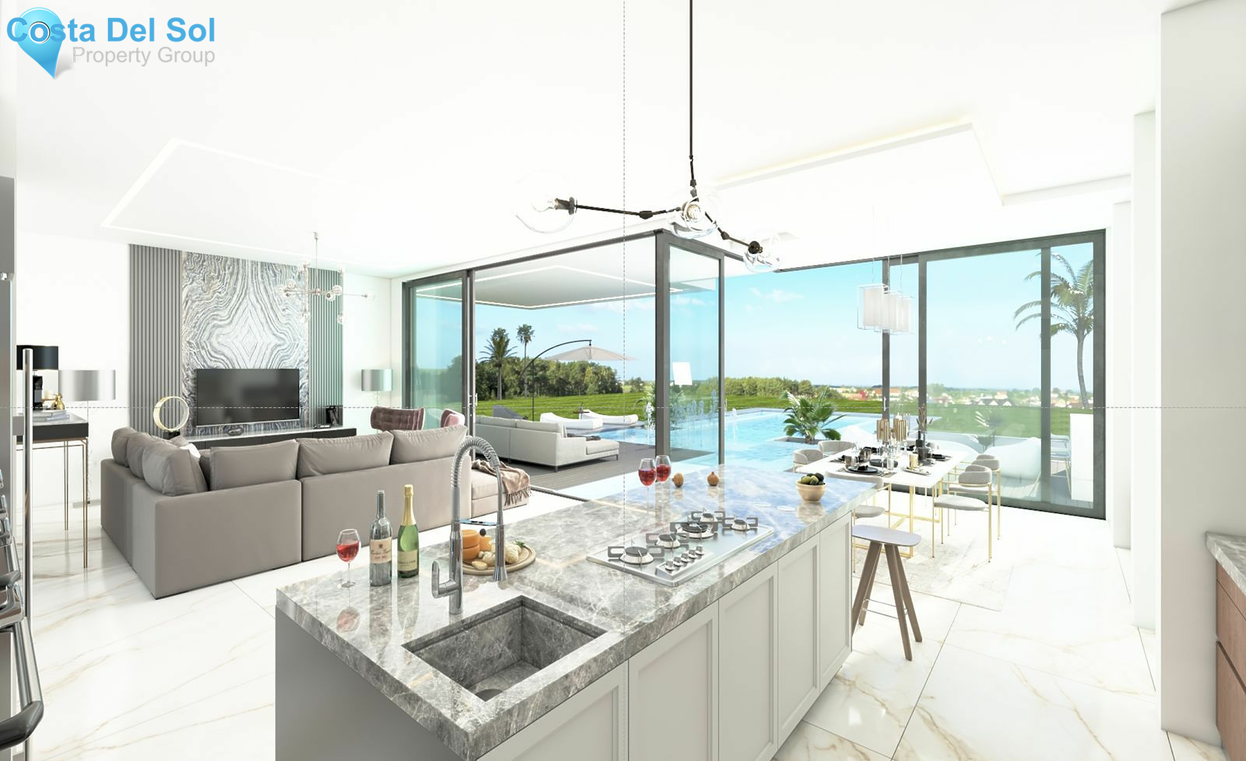 Detached Villa in Riviera del Sol-1554556
