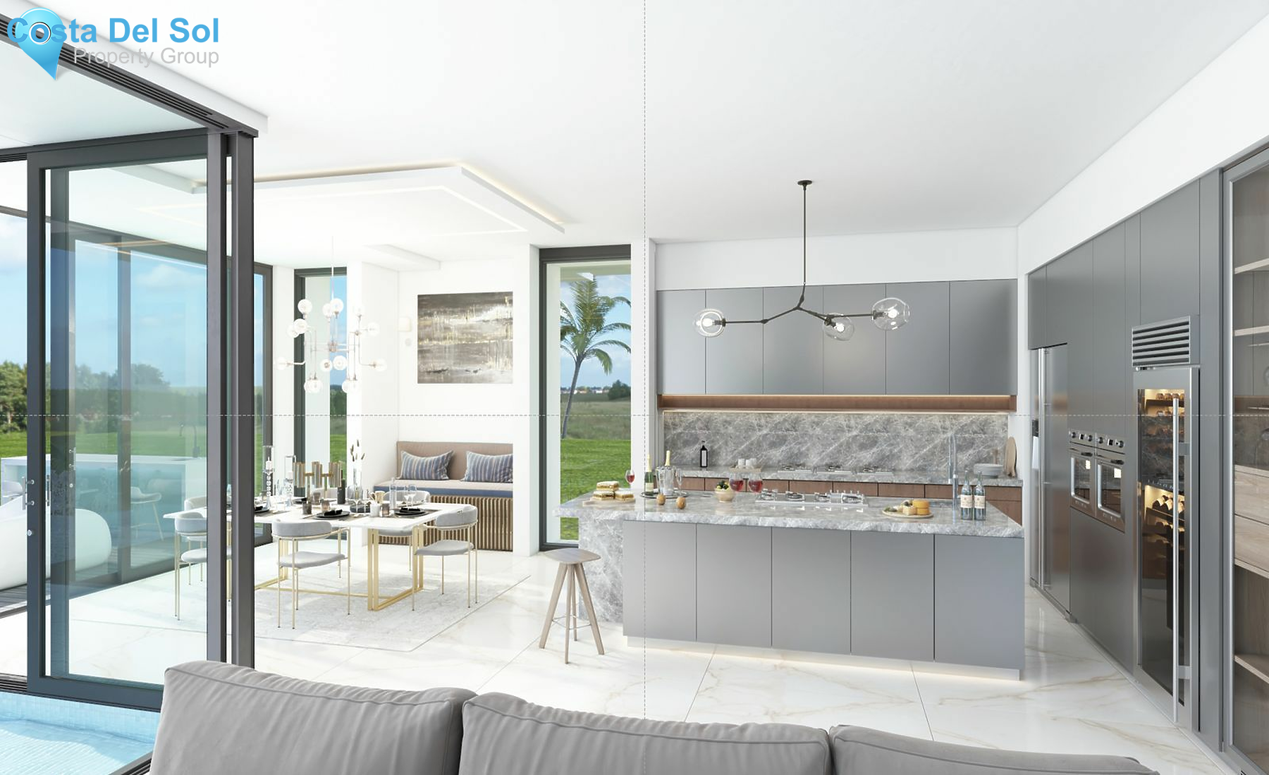 Detached Villa in Riviera del Sol-1554557
