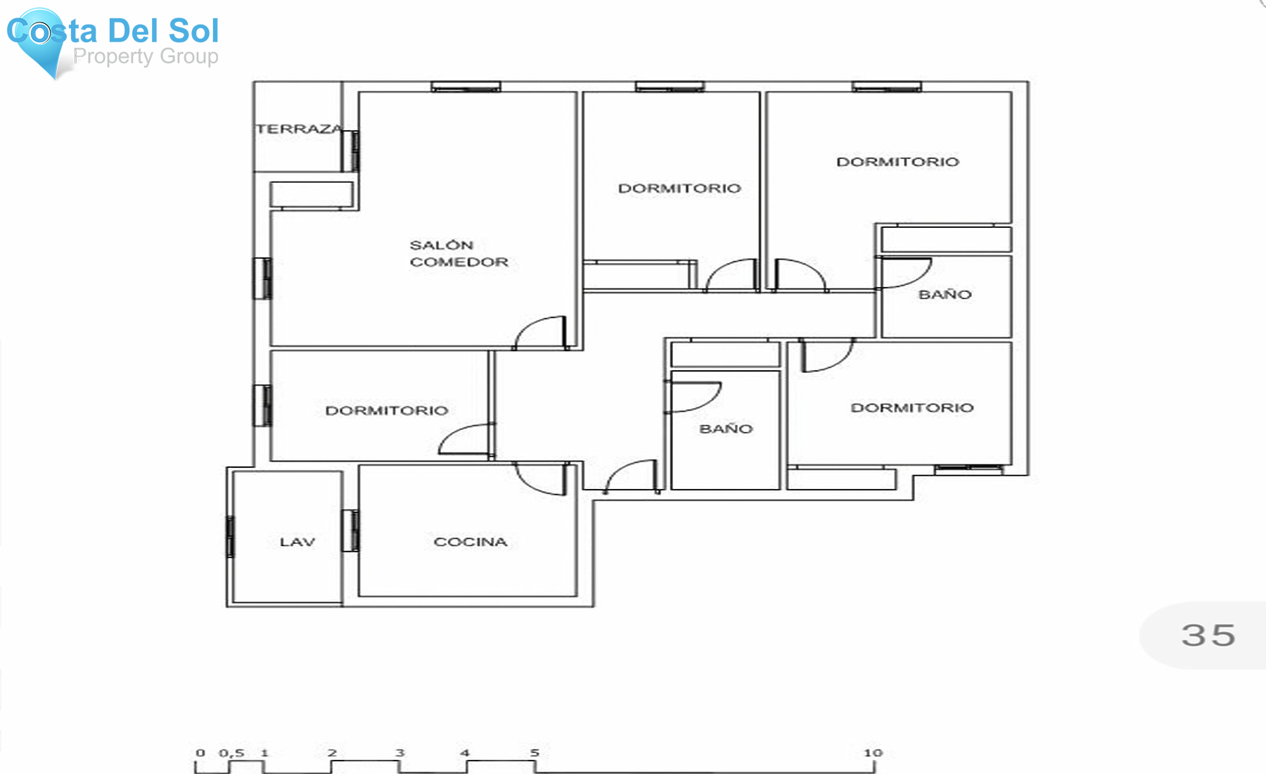 Middle Floor Apartment in Estepona-1545435