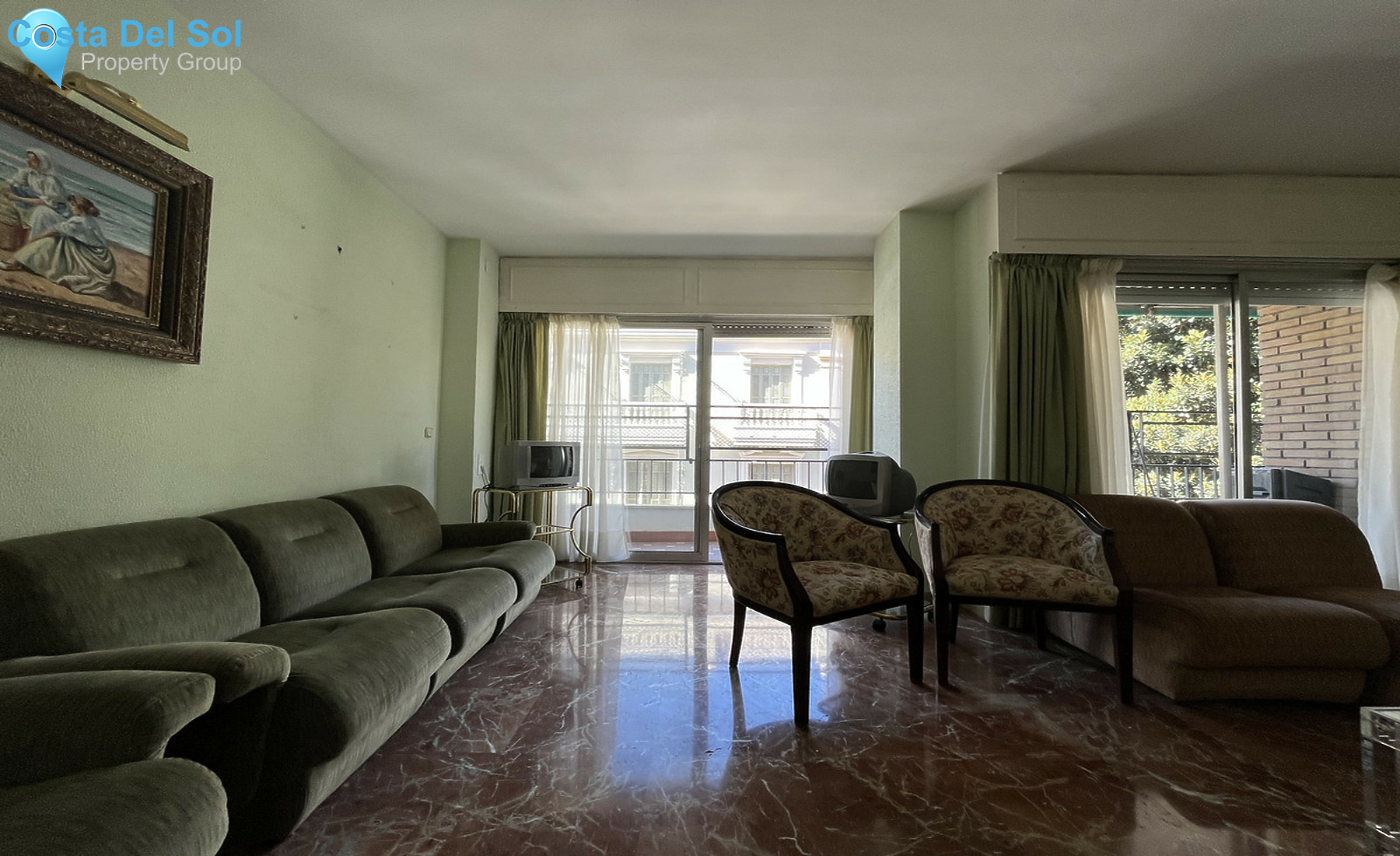 Middle Floor Apartment in Malaga Centro-1297610