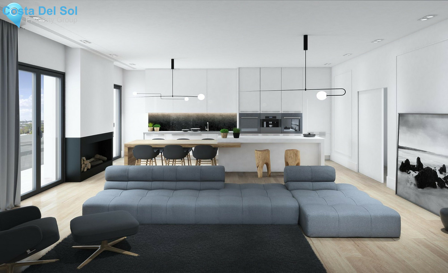 Middle Floor Apartment in Marbella-1300630