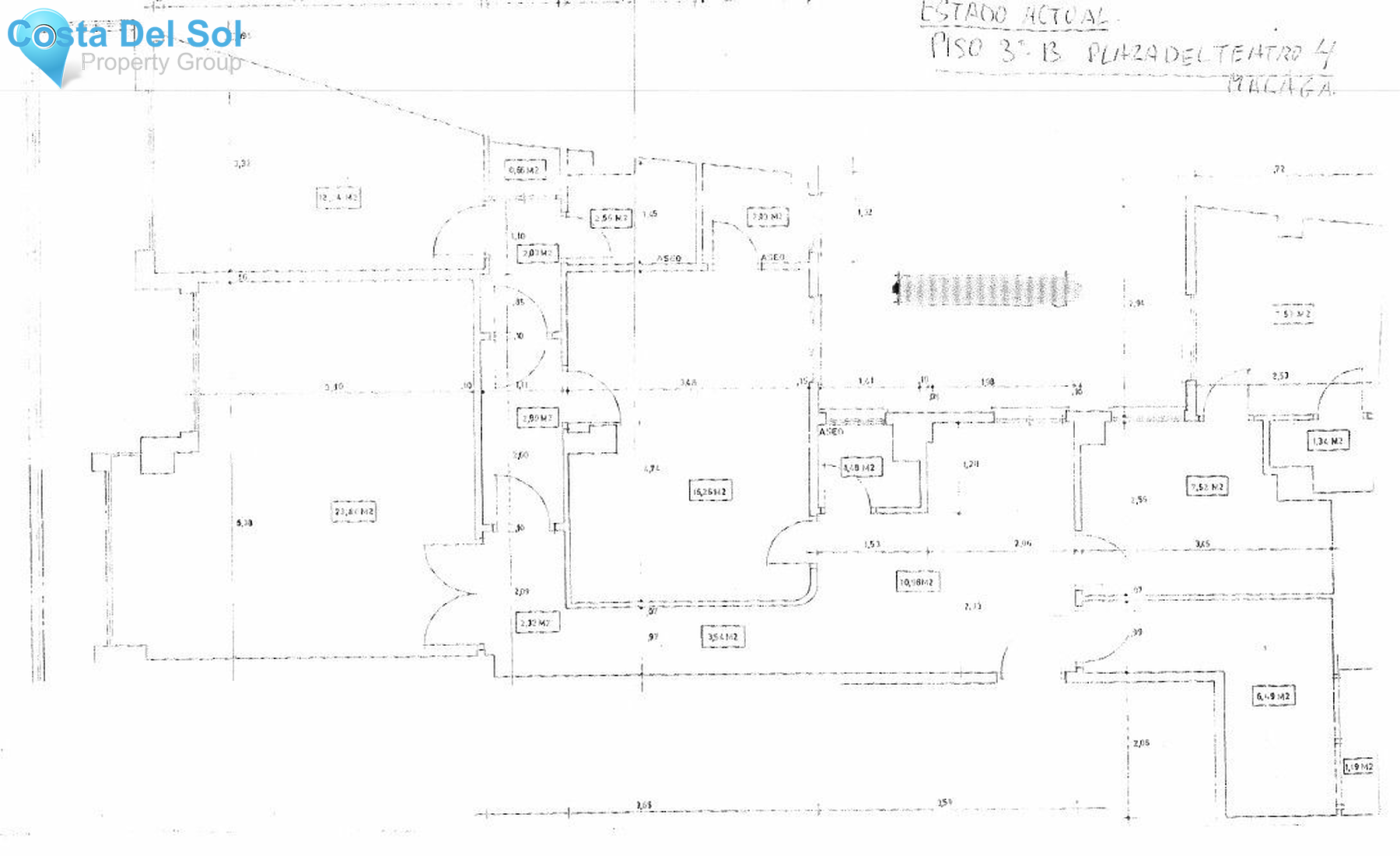 Middle Floor Apartment in Málaga Centro-1212565