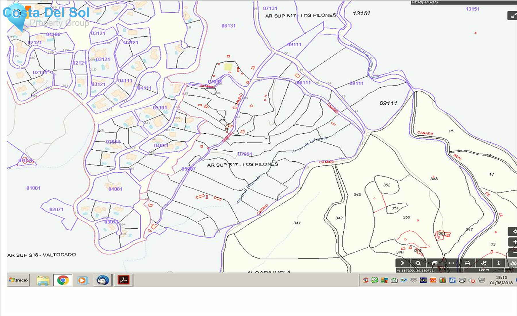 Land with Ruin in Mijas-1487414