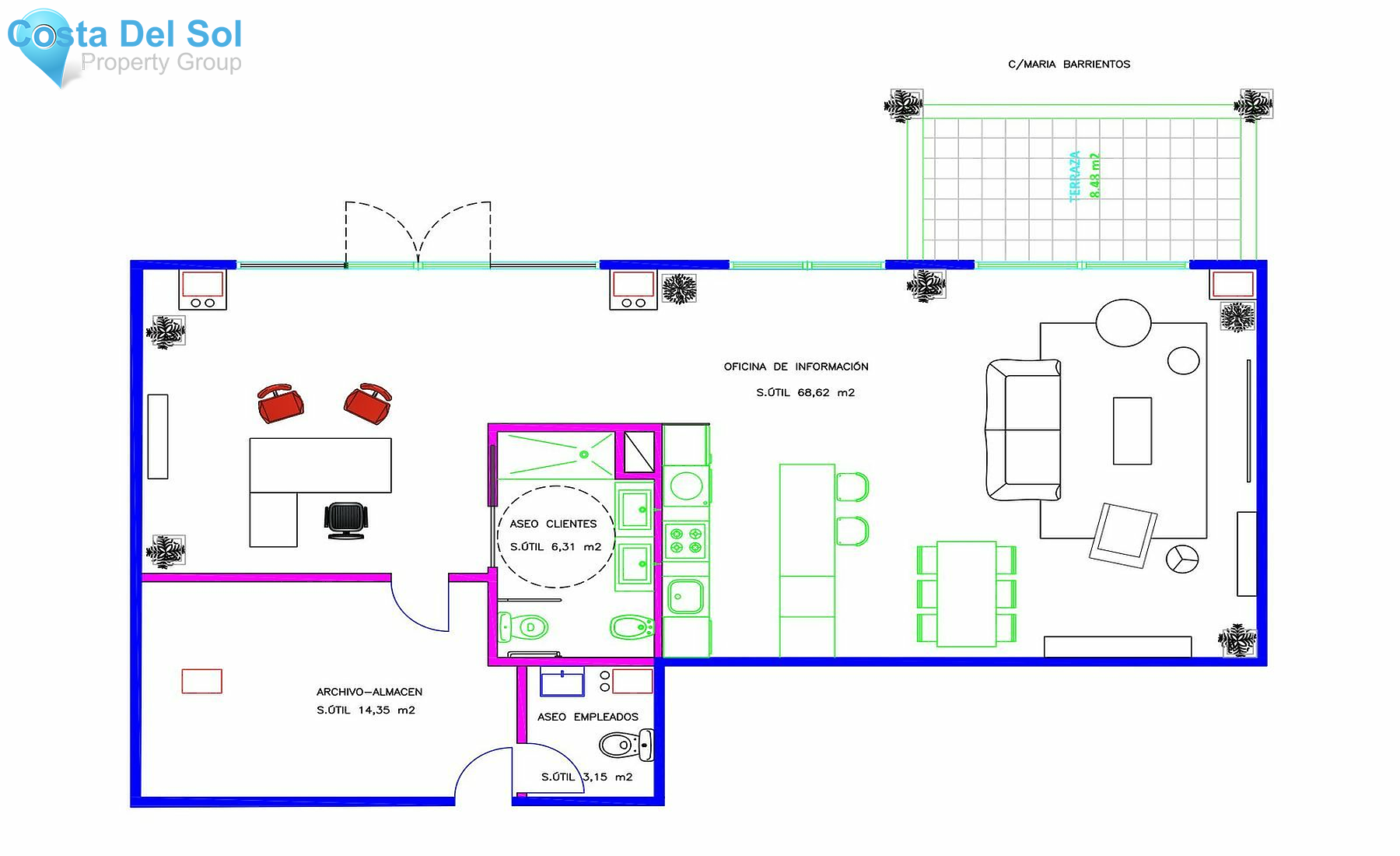Office in Teatinos-1143266