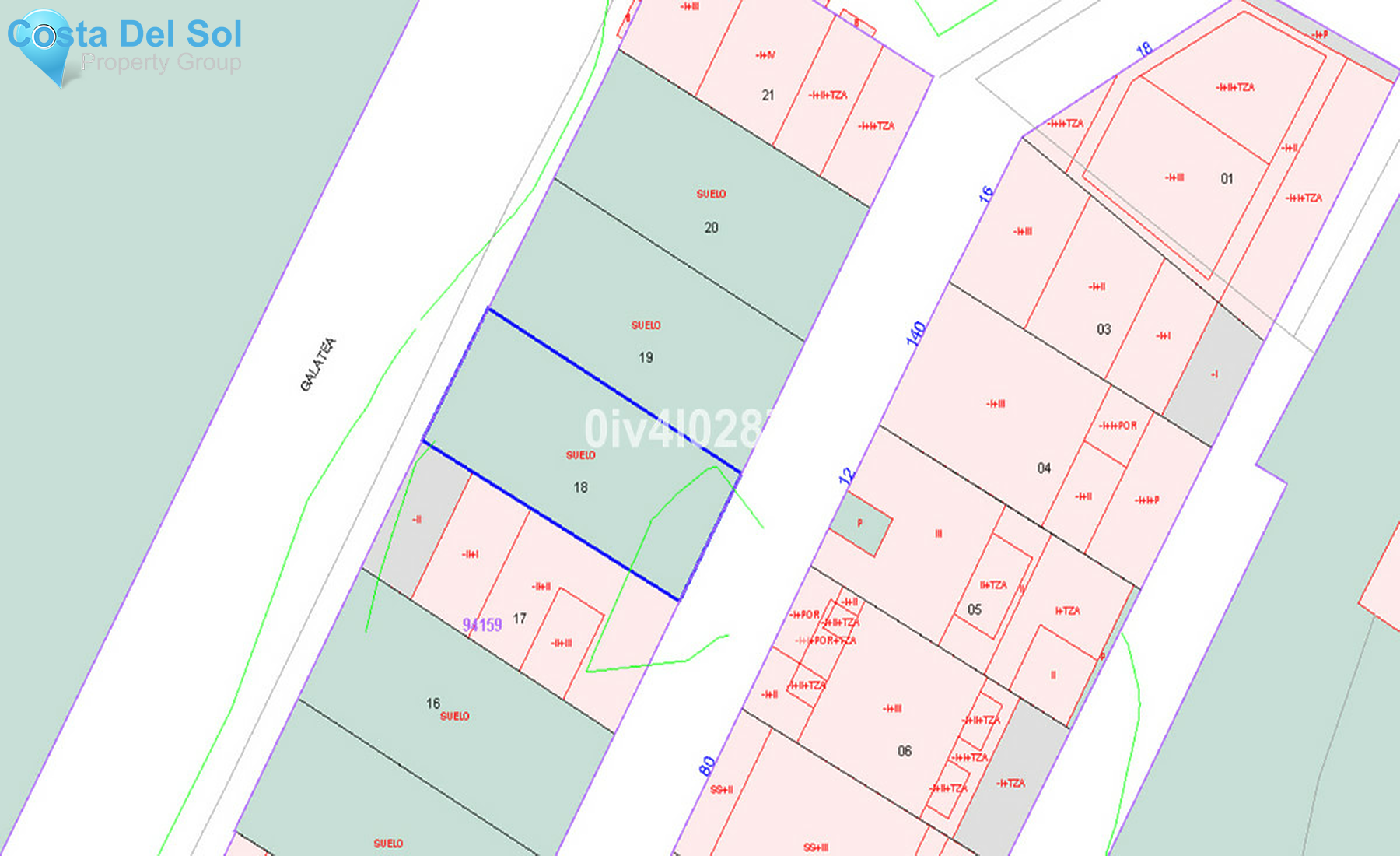 Residential Plot in Benalmadena Pueblo