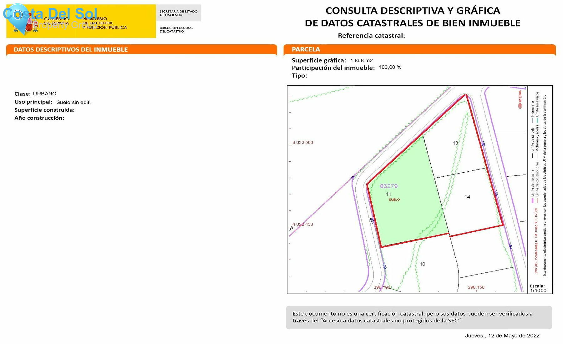 Residential Plot in Manilva-1429178