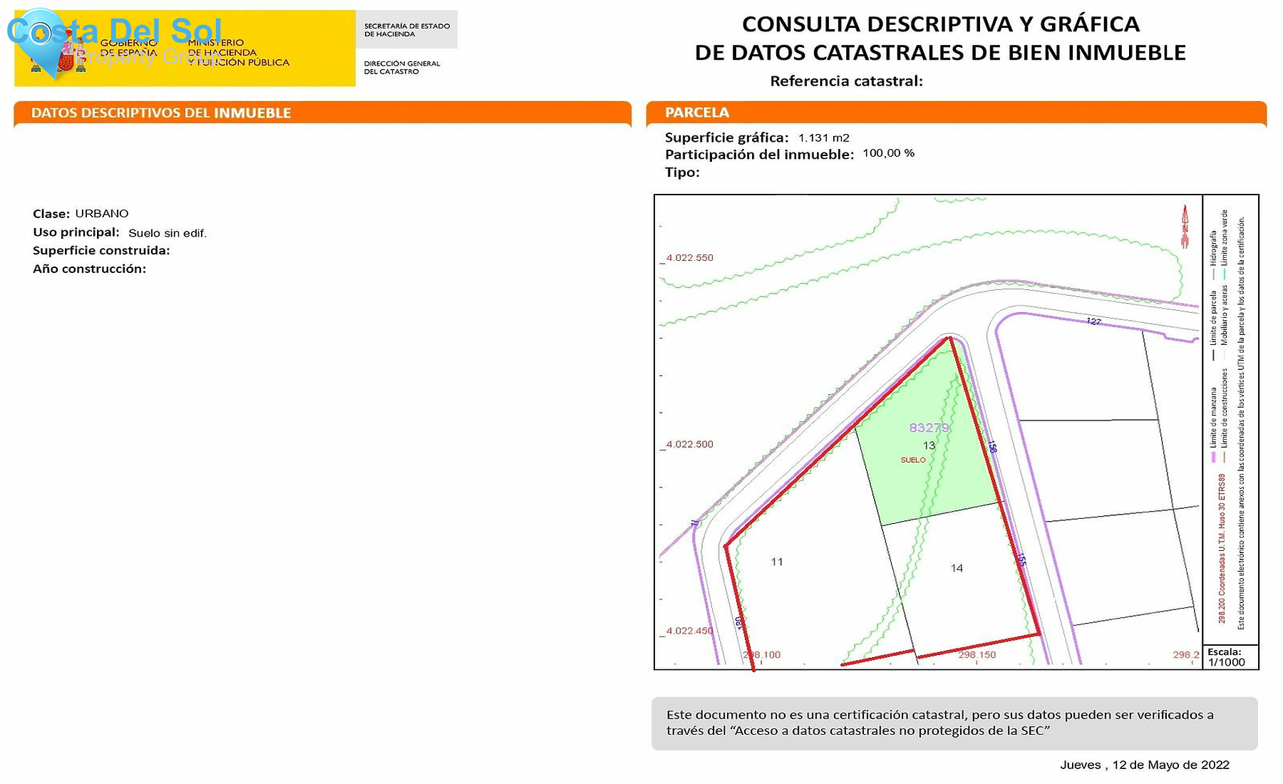 Residential Plot in Manilva-1429198