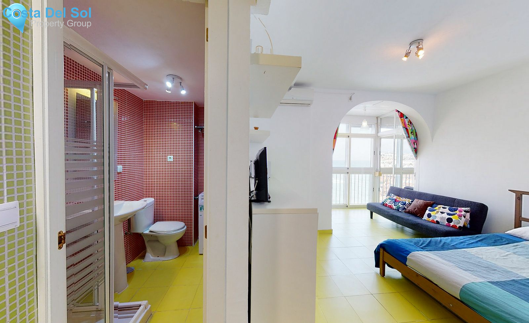 Top Floor Studio in Mijas Costa